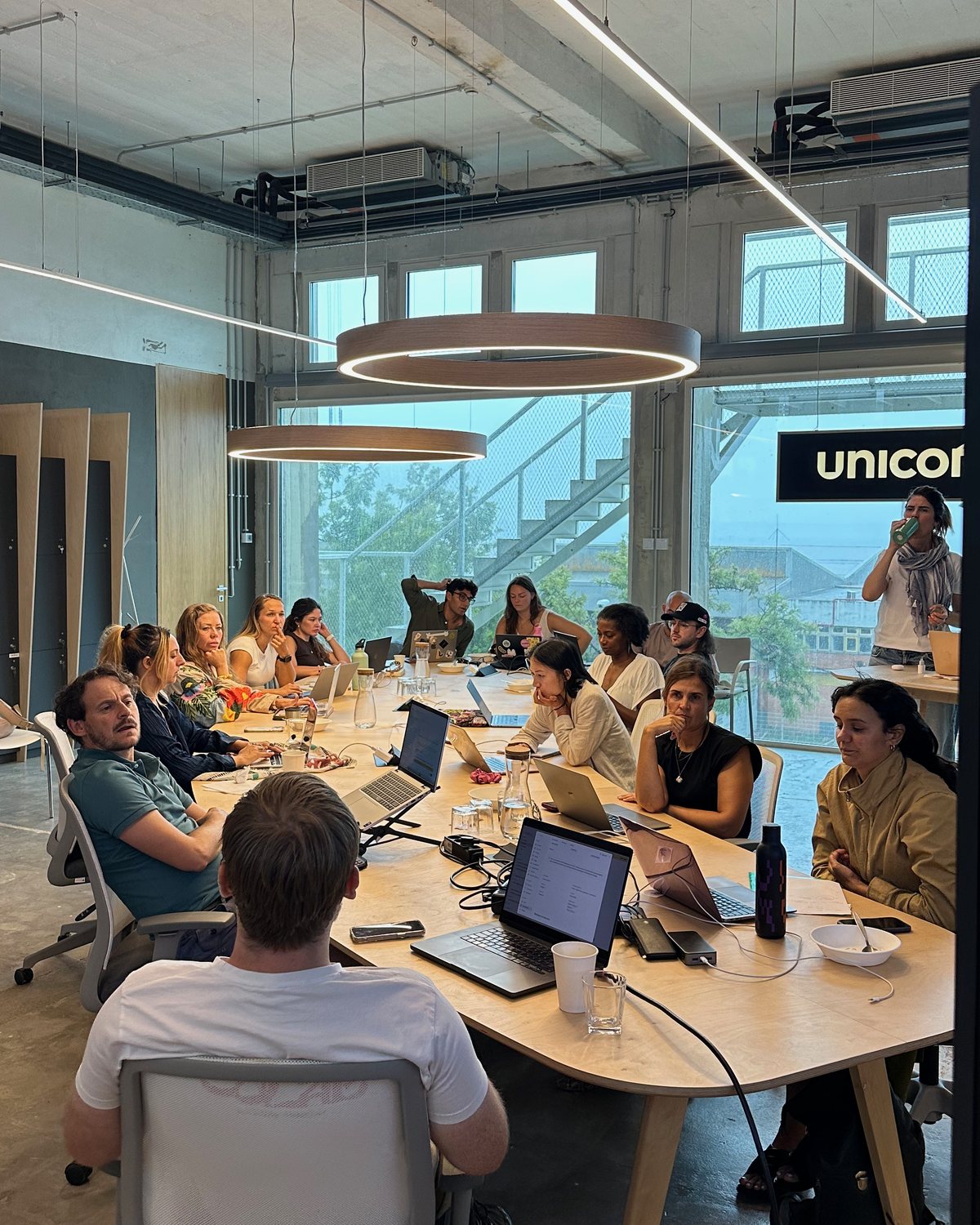 A full room at a CoLab AI workshop